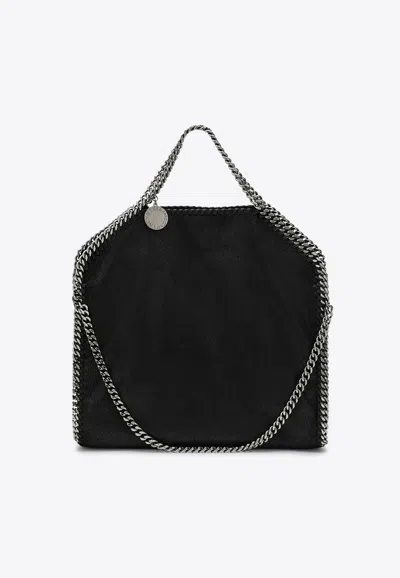 Stella Mccartney Falabella Fold-over Shoulder Bag In Black