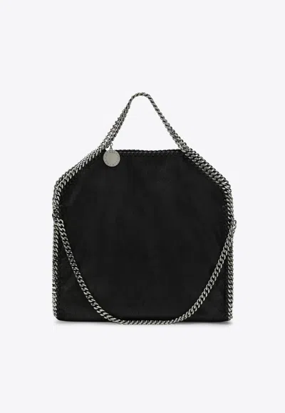 Stella Mccartney Falabella Fold Over Shoulder Bag In Black