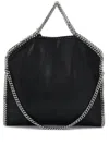 Stella Mccartney Falabella Fold-over Tote Bag In Black