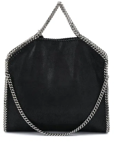 Stella Mccartney Falabella Fold-over Tote Bag In Black
