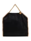 Stella Mccartney Falabella Fold Over Tote Bag In Black
