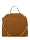 Stella Mccartney Falabella Fold Over Tote Bag In Brown