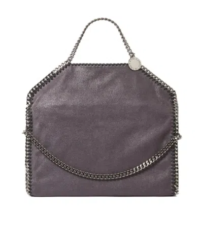 Stella Mccartney Falabella Fold-over Tote Bag In Brown