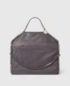 Stella Mccartney Falabella Fold-over Tote Bag In Brown