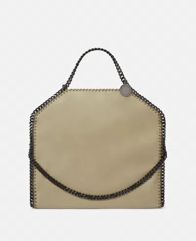 Stella Mccartney Falabella Fold-over Tote Bag In Clotted Cream