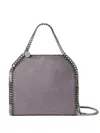 Stella Mccartney Falabella Fold-over Tote Bag In Gray