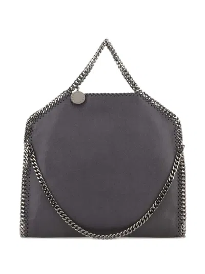 Stella Mccartney Falabella Fold-over Tote Bag In Gray