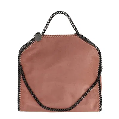 Stella Mccartney Falabella Fold Over Tote Bag In Red