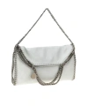 Stella Mccartney Falabella Fold-over Tote Bag In White