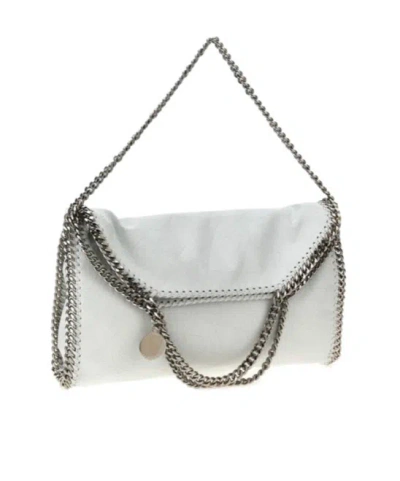 Stella Mccartney Falabella Fold-over Tote Bag In White
