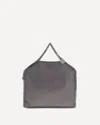 Stella Mccartney Falabella Fold Over Tote Handbag In Gray