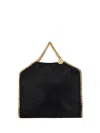 Stella Mccartney Falabella Fold Over Tote Shoulder Bag In Black