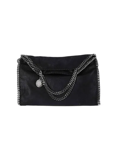 Stella Mccartney Falabella Folding Tote Bag In Black