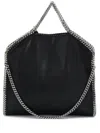 Stella Mccartney Black Large Chain Tote Handbag For Women