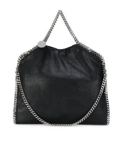 Stella Mccartney Large Falabella Shoulder Bag In Black