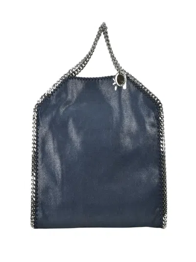 Stella Mccartney Falabella Foldover Bag In Blue