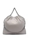 Stella Mccartney 3 Chain Falabella Tote Bag In Gray