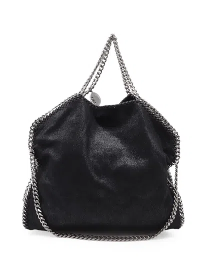 Pre-owned Stella Mccartney Falabella Fold-over Tote Bag In Black