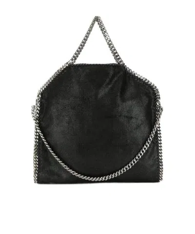 Stella Mccartney Falabella Foldover Tote Bag In Black