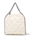Stella Mccartney Falabella Frayed-detail Tote Bag In Nude