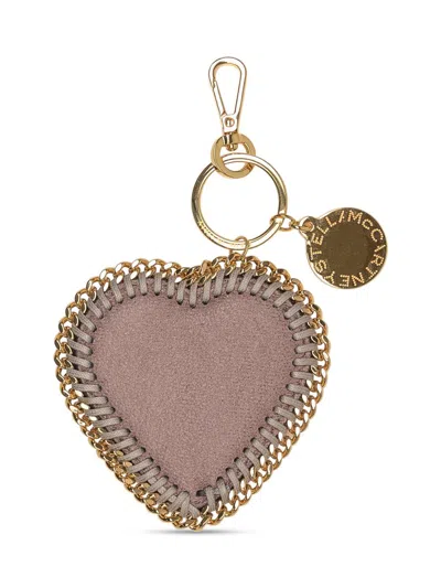 Stella Mccartney Falabella Heart Charm In Gold