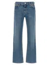 Stella Mccartney 'falabella' Straight Leg Jeans In Blue