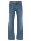 Stella Mccartney 'falabella' Straight Leg Jeans In Blue
