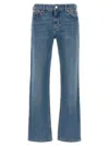 Stella Mccartney 'falabella' Straight Leg Jeans In Blue
