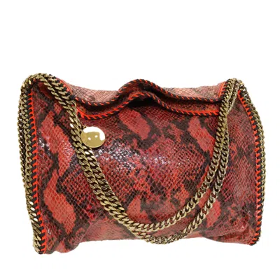 Pre-owned Stella Mccartney Falabella Leather Shoulder Bag () In Red