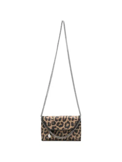 Stella Mccartney Falabella Leopard-print Shoulder Bag In Animal Print
