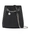 Stella Mccartney Falabella Beuteltasche Mit Nieten In Black