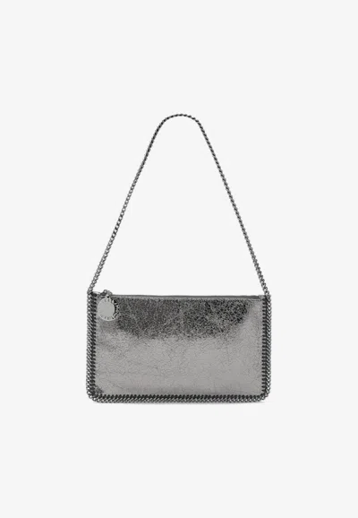 Stella Mccartney Falabella Metallic Chain Clutch