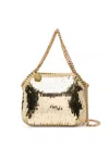 STELLA MCCARTNEY FALABELLA MICRO BAG WITH SEQUINS