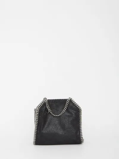 Stella Mccartney Falabella Micro Tote Bag In Black