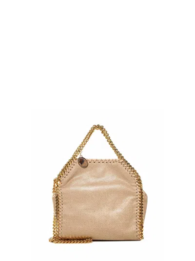 Stella Mccartney Falabella Micro Tote Bag In Sand