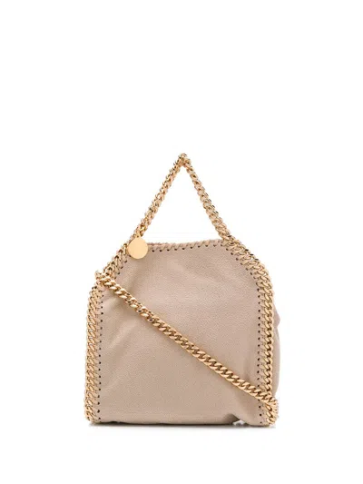 Stella Mccartney Falabella Micro Tote In Neutrals