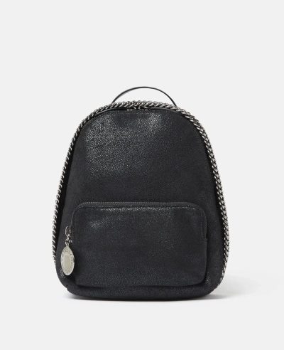Stella Mccartney Falabella Mini Backpack In Black