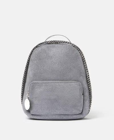 Stella Mccartney Falabella Mini Backpack In Smoke Grey