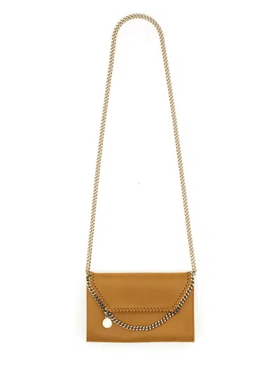 Stella Mccartney Falabella Mini Bag In Beige