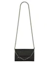 Stella Mccartney Mini Bag With Chain Strap And Studded Design In Black