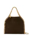 Stella Mccartney Mini Falabella Chain-strap Shoulder Bag In Brown