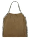 Stella Mccartney Chain Strap Soft Structure Shoulder Bag In Green
