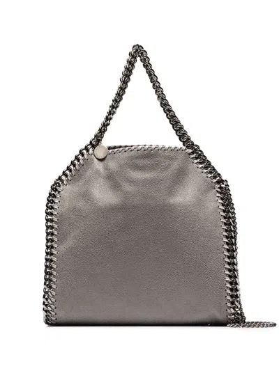 Stella Mccartney Falabella Mini Bag In Grey