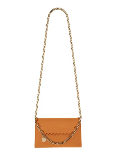 Stella Mccartney Mini Falabella Cross-body Bag In Orange