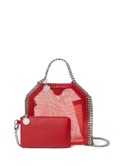 Stella Mccartney Falabella Mini Bag In Red