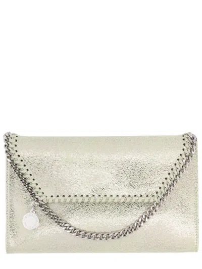 Stella Mccartney Falabella Mini Bag In Silver