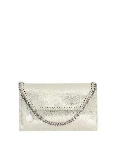 Stella Mccartney Falabella Mini Bag In Silver