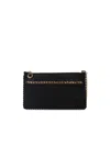 Stella Mccartney 'falabella' Mini Clutch Bag In Black Recycled Polyester Women In Black
