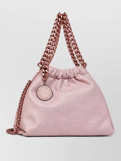 Stella Mccartney Falabella Mini Clutch Bag In Pink