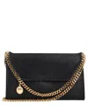 Stella Mccartney Falabella Mini Crossbody Bag In Black